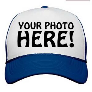 Photo Hat (Royal Blue)