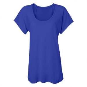 Bella Flowy Lightweight Raglan T-Shirt (TRU ROYAL BLUE)